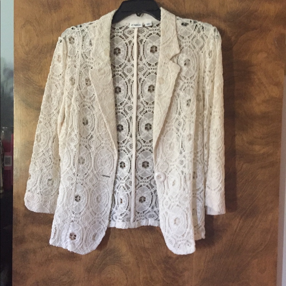 Lace jacket